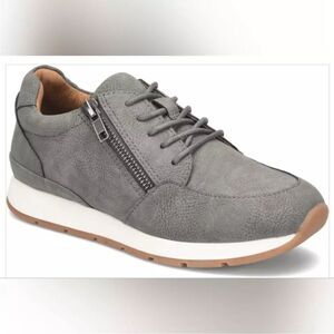 B.O.C. Khole Light Grey Slate Sneakers Side Zip 10